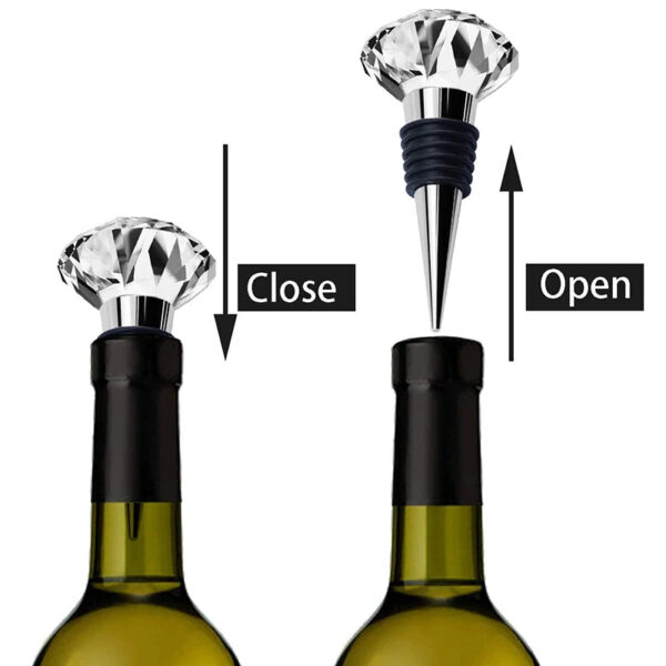 minamix Diamond Bottle Stopper – Elegant Wine Preservation Cap - Image 6