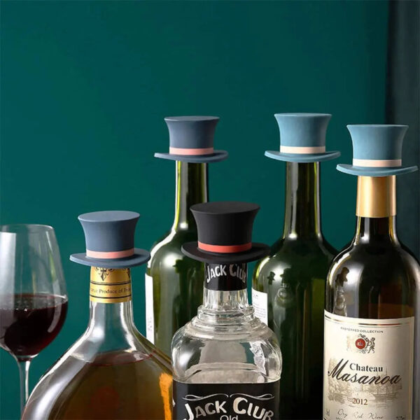 minamix Magic Hat Bottle Stopper – Whimsical Wine Preservation Cap - Image 3