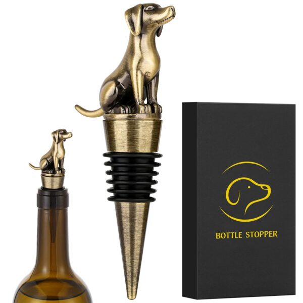 minamix Labrador Retriever Bottle Stopper – Dog Lover’s Wine Cap - Image 6