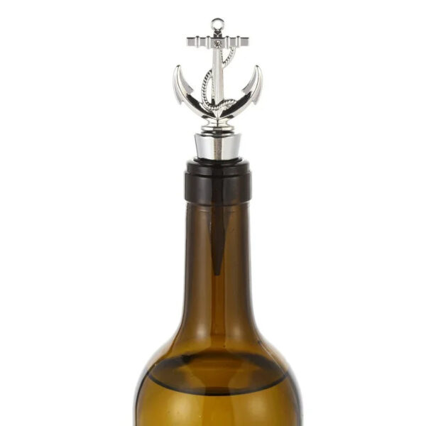 minamix Anchor Shape Bottle Stopper – Nautical Wine Preservation Cap - Image 2