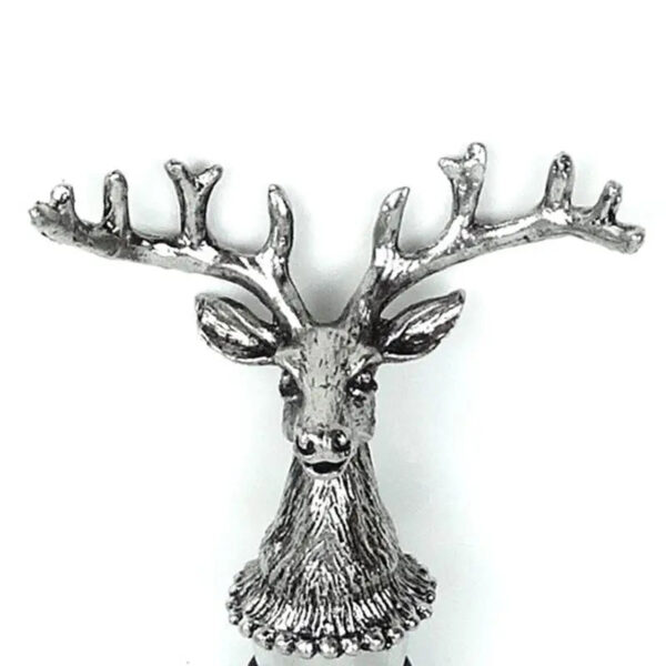 minamix Deer Head Bottle Stopper – Rustic Wine Preservation Cap - Image 3